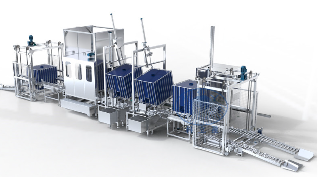 IBC Reconditioning System Tote washer