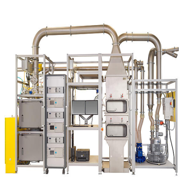 Filter Test System for gas adsorption