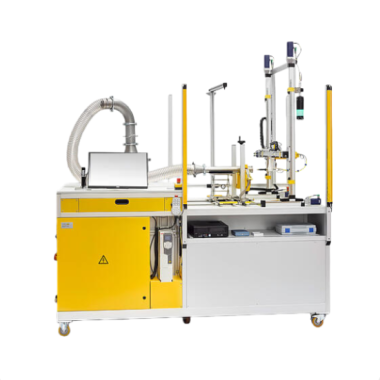 Test System for the characterisation of the air flow velocity profile of components