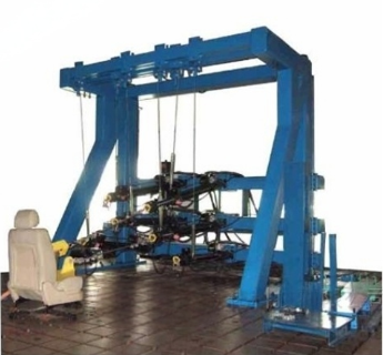 Automotive Seat, Mounting Device and Seat Belt System Testing Machine