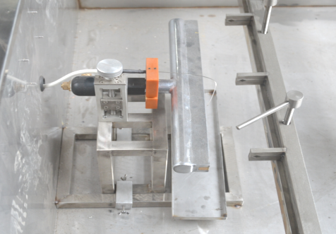 Fire Resistance Section of the Water Spray Fire Test Bench