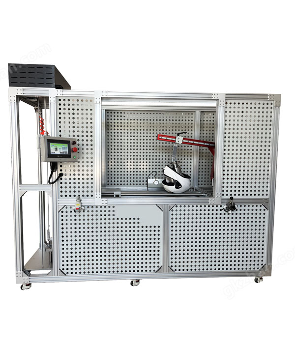 Helmet Projection and Surface Friction Tester