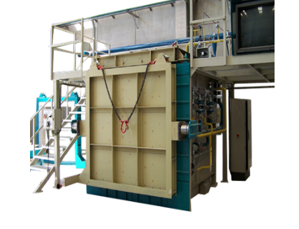 Vertical Fire Resistance Furnace for Building Components