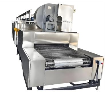 Meat Processing Tunnel Oven with Cleaning System