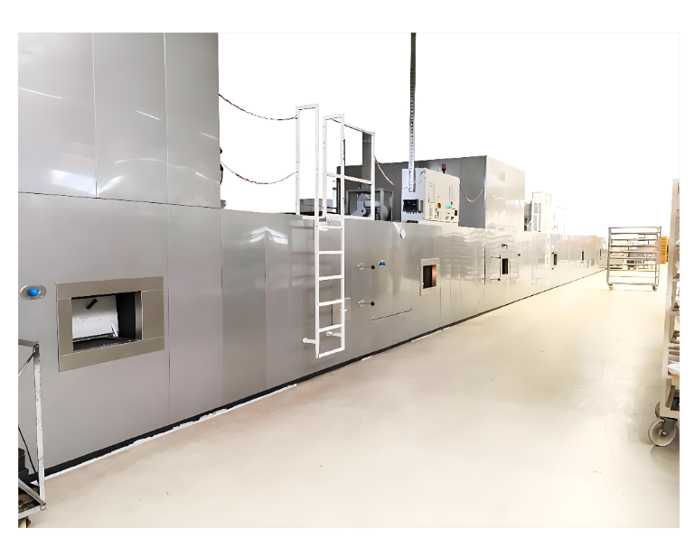 Large Hot Air Circulation Tunnel Oven Drying Line